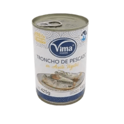 TRONCHO PESCADO, ACEITE VEGETAL, 425G, C/24 UDS