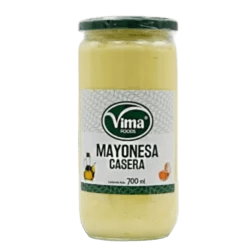 MAYONESA CASERA , 700 ML, C/12 UND