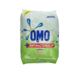 DETERGENTE POLVO OMO DT PO ANTIBAC, 15X900G, C/15 UDS