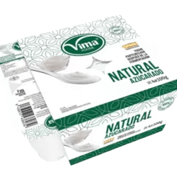 YOGOURT NATURAL AZUCARADO (POSTRE LACTEO SIN FRIO)100 GR C/ 48