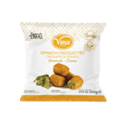 CROQUETA CASERA ESPINACAS BOLSA 500 GR C/8
