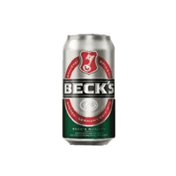 CERVEZA BECKS, LATA 330ML, C/24 UDS