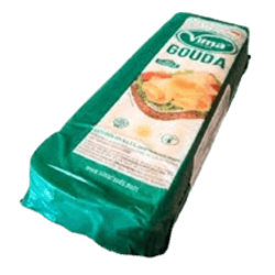 QUESO GOUDA (ALE), BARRA 3KG MARCA VIMA, C/12  APROX
