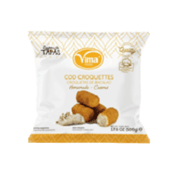 CROQUETA CASERA BACALAO BOLSA 500 GR C/8