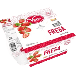 YOGOURT FRESA (POSTRE LACTEO SIN FRIO)100 GR C/ 48