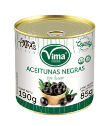 ACEITUNA NEGRA S/HUESO 190 GR C/24