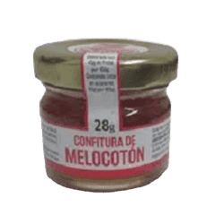 CONFITURA MELOCOTON minidosis  CRIST 28G  C/24