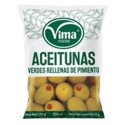 BOLSITA ACEITUNA R/PIMIENTO 170 GR C/36