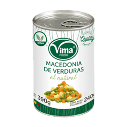 MACEDONIA VERDURAS 390 GR C/24