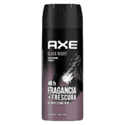 DESODORANTE AXE BS BLACK NIGHT, 12X97G/150ML, C/12 UDS