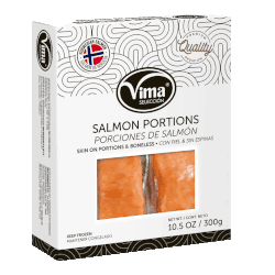 SALMON C/PIEL LOMOS PACK 300 GR C/24