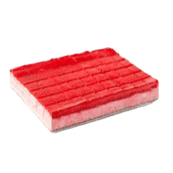 PLANCHA MOUSSE FRESA, PRECOR 30R, 1800G,  C/1 UND