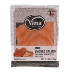 SALMON AHUMADO 100 GRS 10 UNID