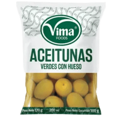 BOLSITA ACEITUNA C/HUESO 170 GR C/36