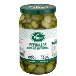 PEPINILLO RODAJAS 1900 GR C/6
