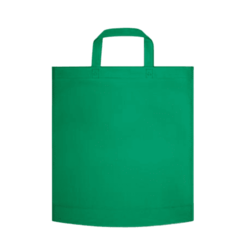 BOLSA NON-WOVEN VERDE, 40X40X12CM, 80G VIMA, C/250 UDS