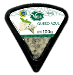 QUESO AZUL TRIANGULO PORCION 100GR C/10